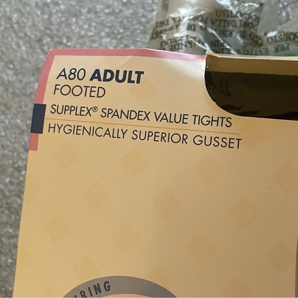 3 pair dance tights - Capezio Microfiber Knit Transition tights, 1 body wrapper - Picture 6 of 14